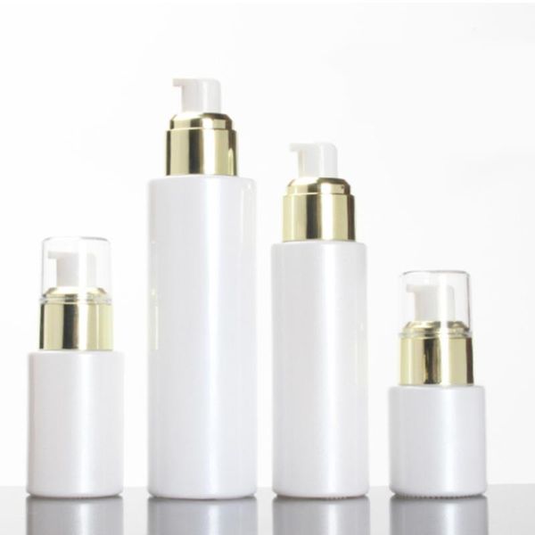 

20ml glass pearl white lotion/spray pump container,eye cream bottle
