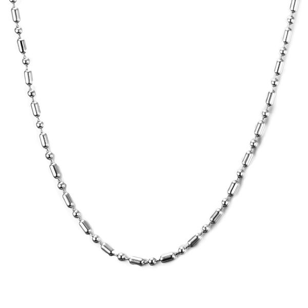 

ruiyi ccn163 stainless steel 51cm sell single necklace gift women jewelry q1209, Bronze;silver