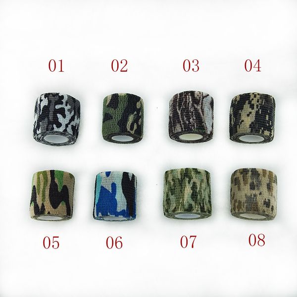 

wholesale 5cmx4.5m disguise army camo outdoor hunting shooting tool camouflage stealth tape waterproof wrap