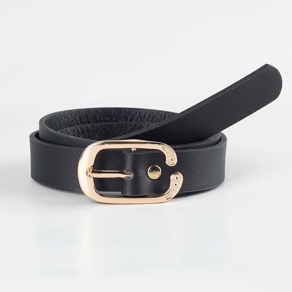 

1 шт. унисекс круглая пряжка брюк мода мода повседневная кожаная пояса леди винтажные ремни, Black;brown