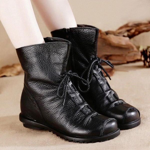 

2019 new women brand snow boots fashion thick fur warm winter boots warm shoes women shoes plus size #zq2b, Black