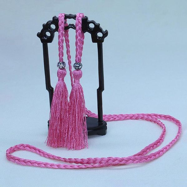 

10cm double braided polyester tassels with hanging rope sewing tassels trim decorative key tassel for curtains home decorate h bbykdl