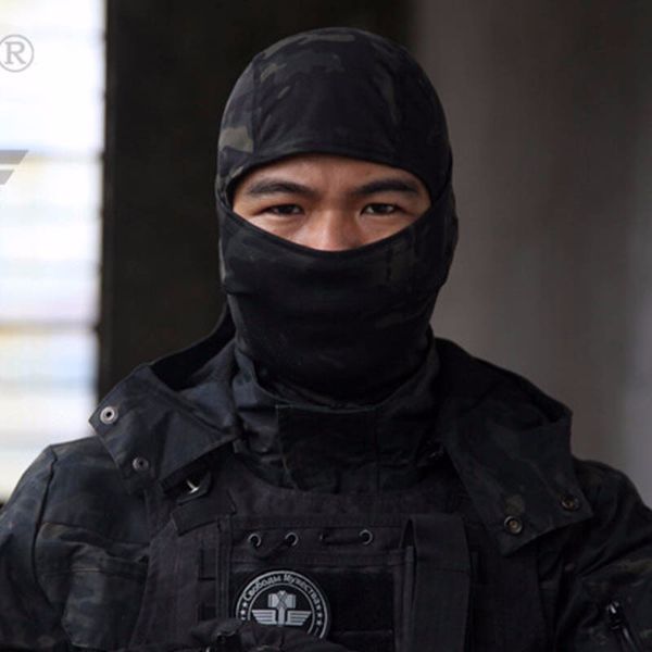 

factory outdoor balaclava airsoftsports tactical camouflage hunting paintball riding full face mask hood