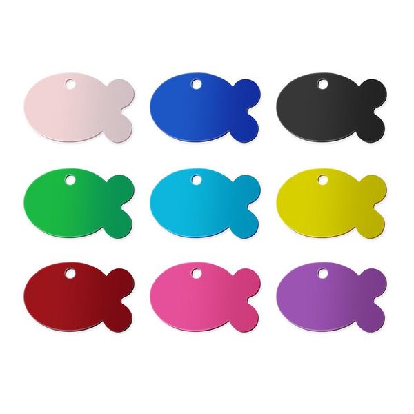 

yvyoo 1/pcs personalized dog id tags aluminium customized pet tag for dog cats engraved dog tag bone collar pendant q wmthkh