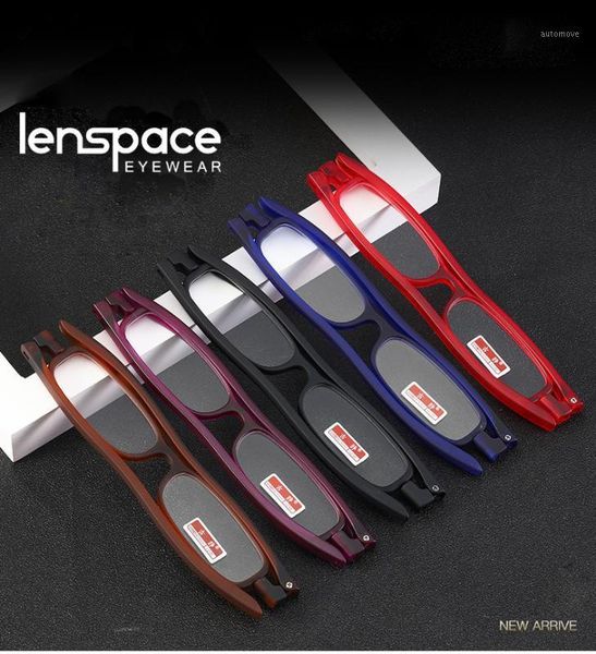 

lenspace 2020 reading glasses men women blue light glasses tr90 ultra-thin 360-degree rotatin square computer reading1, White;black
