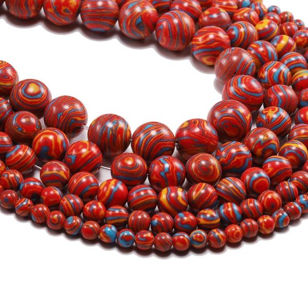 

round spacer loose beads india bead multicolor 1strand lot 4 6 8 10 12 mm malachite bead jewelry findings diy necklace bracelet h bbypea