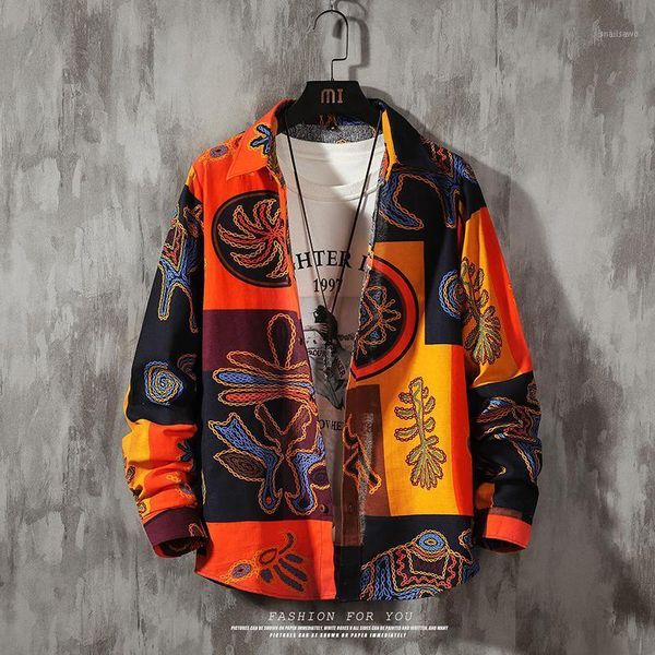 

3xl 2020 men shirt summer style print beach hawaiian shirt men casual long sleeve hawaii camisa masculina xxxl1, White;black