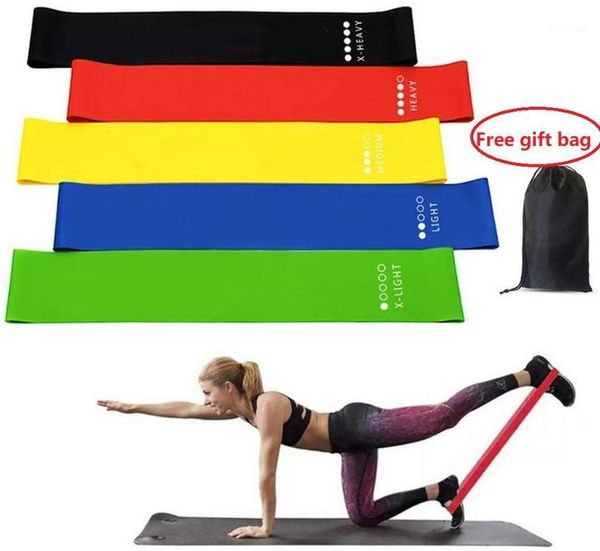 

5pcs fitness yoga resistance rubber bands fitness gym workout training equipment pilates elastic bands for sprots accessories1