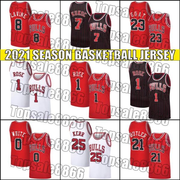 

derrick zach rose lavine jersey custom chicago bull jersey tony steve kukoc kerr jerseys patrick coby williams white butler zv4s, Black;red