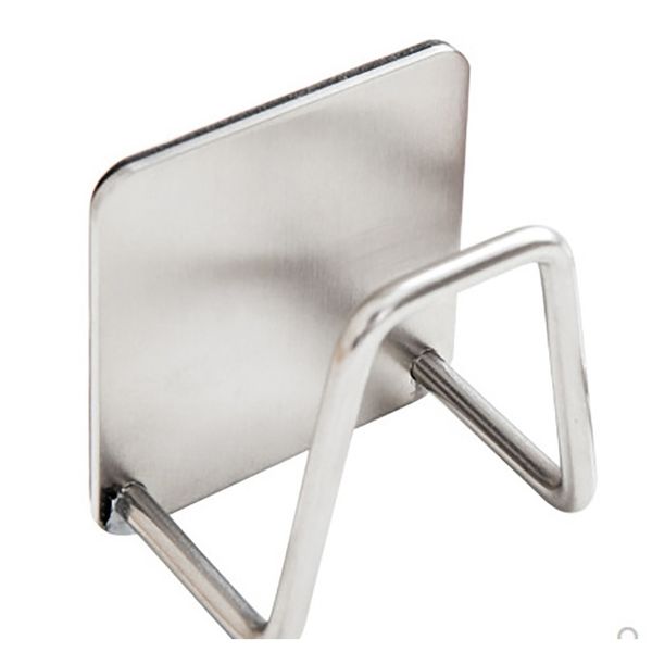 

стеллаж из нержавеющей стали кухонные принадлежности стойки стена висит раковина крючка настенные настенные дисковые губки тряпия для хранен