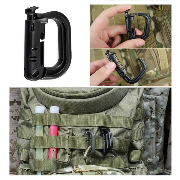 

d-ring clip snap lock colle рюкзак backpack bucklehike grimlock camp открытый горный подъем подгоняйте plasctic shackle carabiner jllgmk