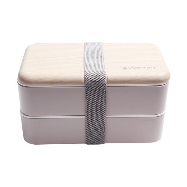 

2 слоя обедные коробки микроволновые японские деревянные ощущения bento box контейнерная посуда набор pp photion case multi размер jllkjk