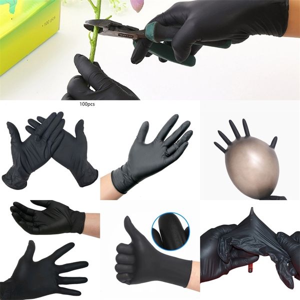 

factoryv6sdcleaning testing resistance disposable 100pc food wholesale household washing anti-static nitrile gloves fast delivery