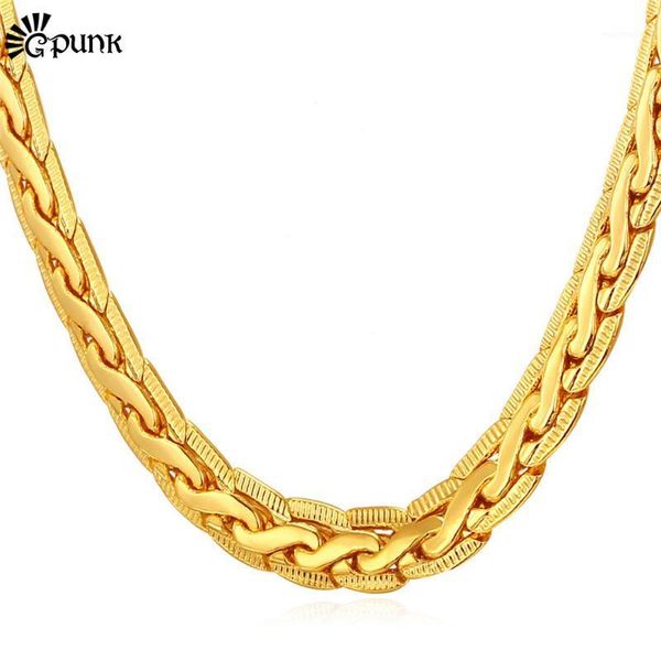 

cuban chain necklace for men 18/22/26/28 inches options 4 colors gold// rose gold/black gun color wholesale n228g1, Silver