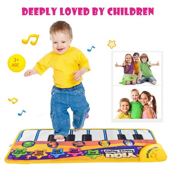 

multi-function music blanket children's musical game carpet crawling mat crawling pad children kids living room cartoon mat