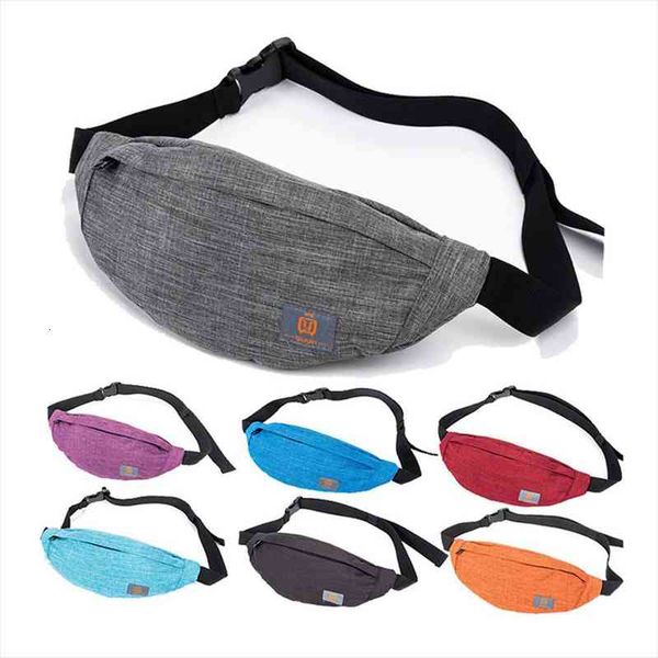 

waterproof running belt bag woman fanny pack men women waist pack fashion phone pouch nylon sports waist bum bag unisex