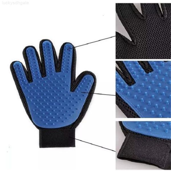 

factory9dfocomb brush cleaning silicone bath mitt pet dog cat massage hair removal grooming magic deshedding glove