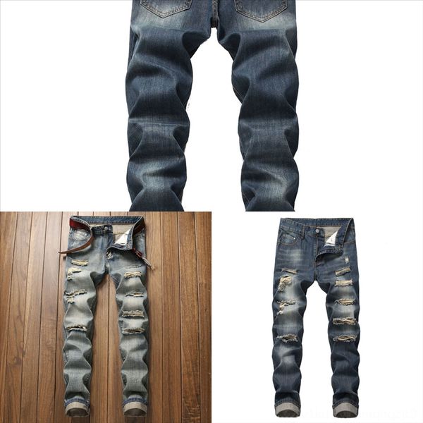 

kpbsw men no s length jeans jean shorts summer camouflage knee dener casual work denim shorts plus size hole man short jeans, Black