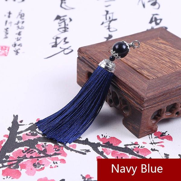 

5pcs lot 14 colors polyester tassel charms pendants with lobster clasps tassel brush for diy earrings jewelry making findings h jlljye