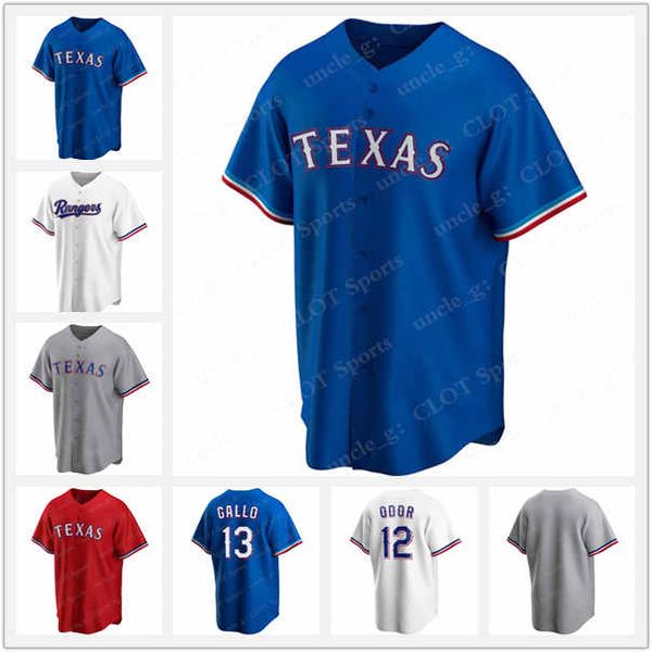

texas 2020 joey gallo authentic jersey rougned odor shin-soo choo elvis andrus ronald guzman adrian beltre alexis young rodriguez, Blue;black
