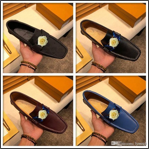 

c1 bs new black yellow leather shoes fashion handmade men loafers wedding and party shoes men dress shoe men's flats 22 11