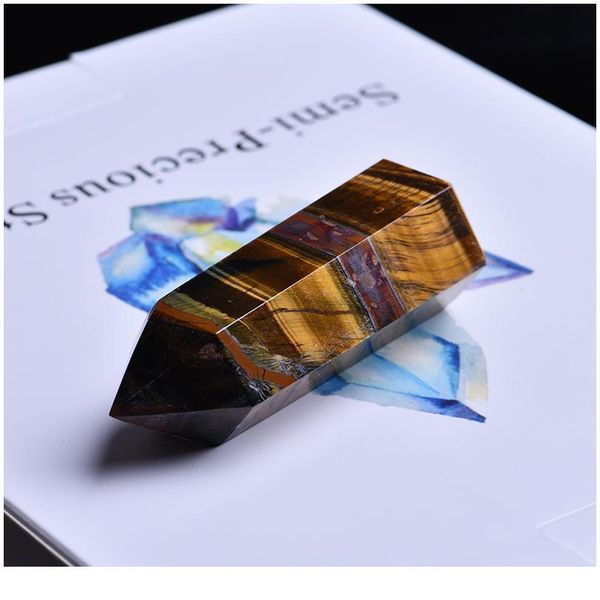 

6 in 1 standard size set large 100% natural repair rock crystal can b used for home decoration andcollection jllopq, Black