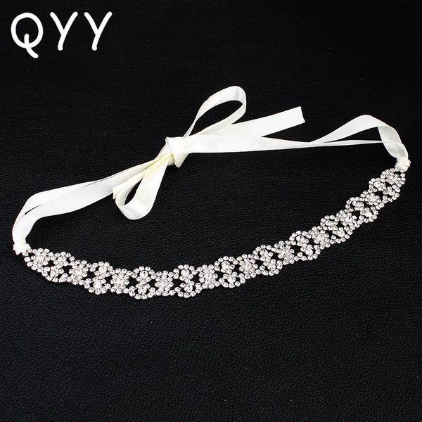 

qyy classic crystal loley head chain цепочка свадьбы повязки волос ювелирные изделия для волос свадебный головной убор для волос украшения п, Golden;silver