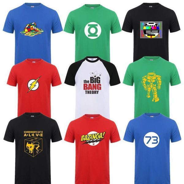 

fashion new sheldon cooper penny men t shirt summer short sleeve the big bang theory t-shirt cotton cooper logo men t-shirt, White;black