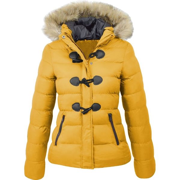 

zogaa casaco de das mulheres 2020 moda inverno jaqueta feminina algodo acolchoado parka outwear com capuz 5 cores slidos casacos a82a, Black