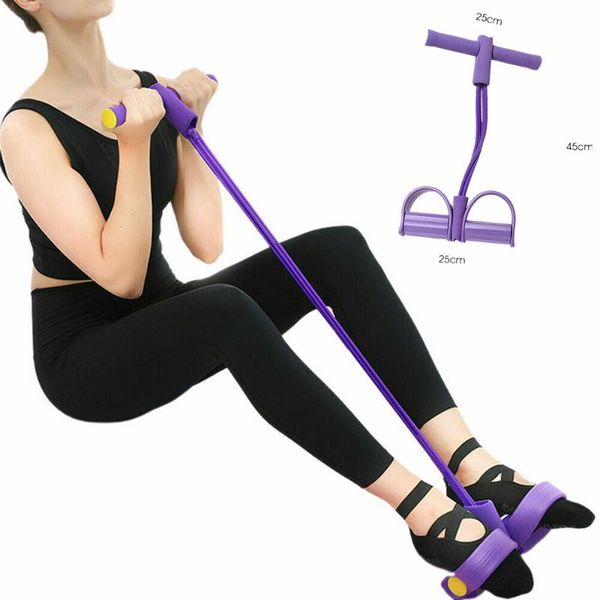 

resistance bands 1pc rally device pull rope pedal leg arm tension multi-function sit-ups abdominal exerciser