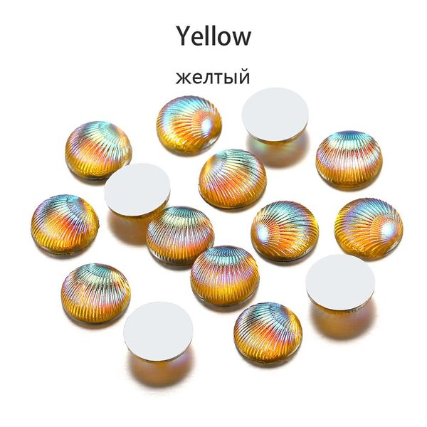 

20 шт. / лот 10 мм оболочка оболочки смола кабохоны многоцветные круглые круглые назад cabochon diy для ювелирных изделия поставки серьги bb