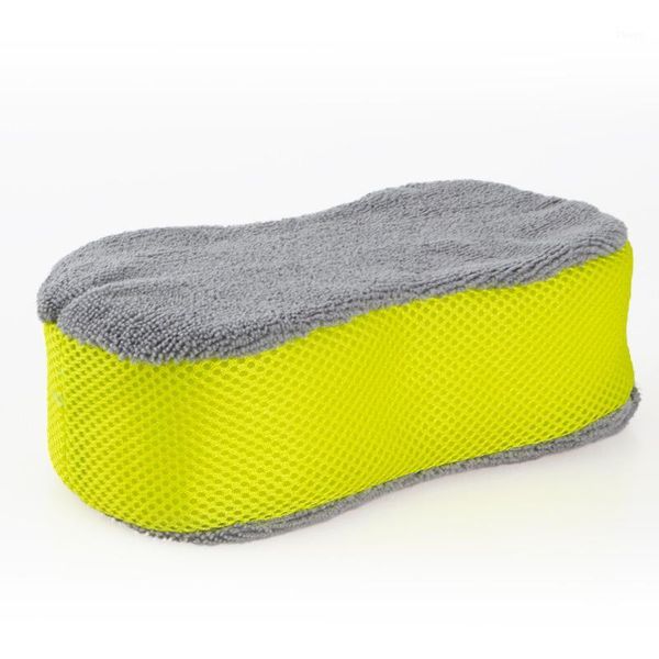 

car sponge 2pcs practical cleaning washing cleaner microfiber brush for auto car-styling automobiles accessories1