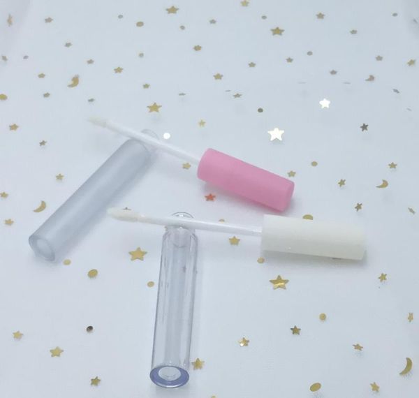 

50pcs empty clear l empty lip gloss tube, elegant frosted plastic liquid lipstick container, diy rou jllfoz dh_garden