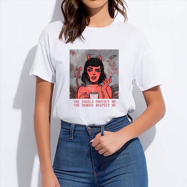 

egirl rooth cute tee hipster harajuku t рубашка графический принт t рубашки vogue tshirt довольно мода vestidos, White
