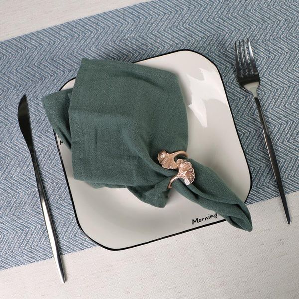 

12pcs cotton linen table napkins,classic style kitchen tableware towel,soft durable cloth,washable and reusable placemat