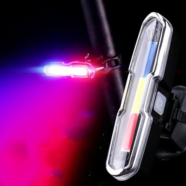 

bike lights usb rechargeable front rear bicycle light lithium battery led taillight cycling helmet lamp mount accessories
