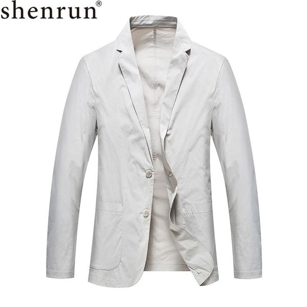 

shenrun spring summer blazers light ultrathin suit casual jacket anti-wrinkle fast dry single layer breathable outdoor sunscreen 201104, White;black