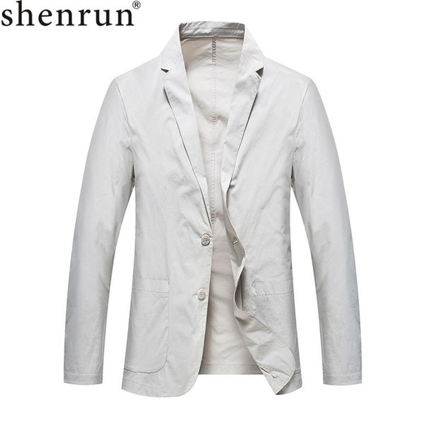 Shenrun Primavera verão blazers luz ultratina terno casual casual anti-rugas seca seca seca única camada ao ar livre sunscreen 201104