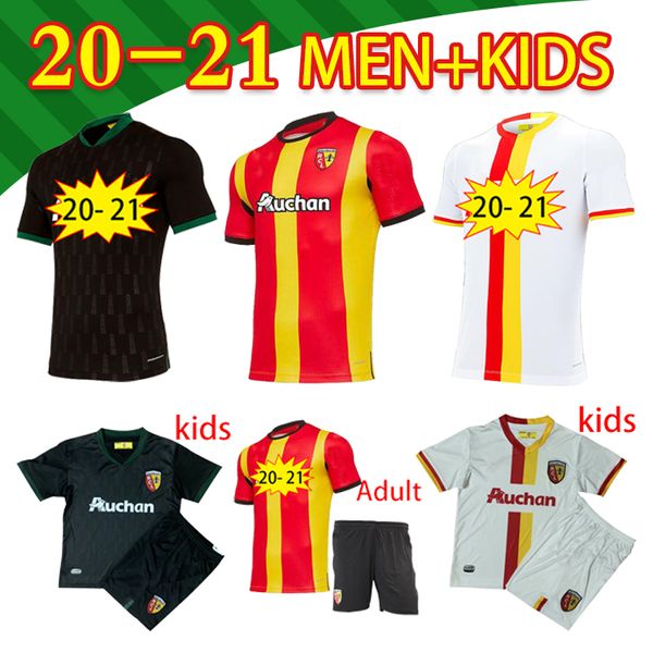 

2021 rc lens home away soccer jersey gradit fortes cahuzac perez running rc lens maillot foot camisa futebol soccer running jerseys 16 -2xl, Black;yellow