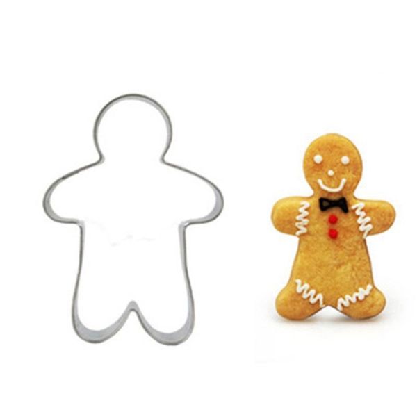 

cookie moulds aluminium alloy gingerbread men christmas tree animal shaped diy baking moulds cookie cutter bak bbybgr yh_pack