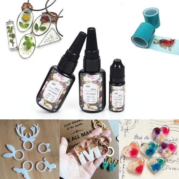 

10 / 25г увы ультрафиолетовой смола гель отверждение быстросохнущей нетоксическо прозрачный солнечной свет активированного hard diy craft см