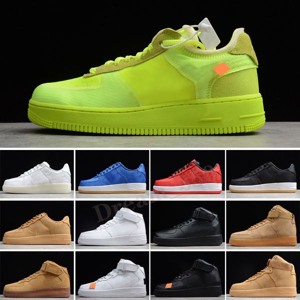 

classical men women low casual shoes mens womens one 1 white star platform sandals shoes