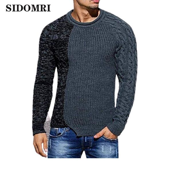 

autumn winter sweater men o-neck collar long sleeve sweaters pullovers thick warm knitted pullover mens sweaters knitwear, White;black