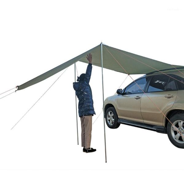 

tents and shelters 300*200cm portable car side awning rooftent sun shelter shade suv camping canopy outdoor travel hiking accessories ki