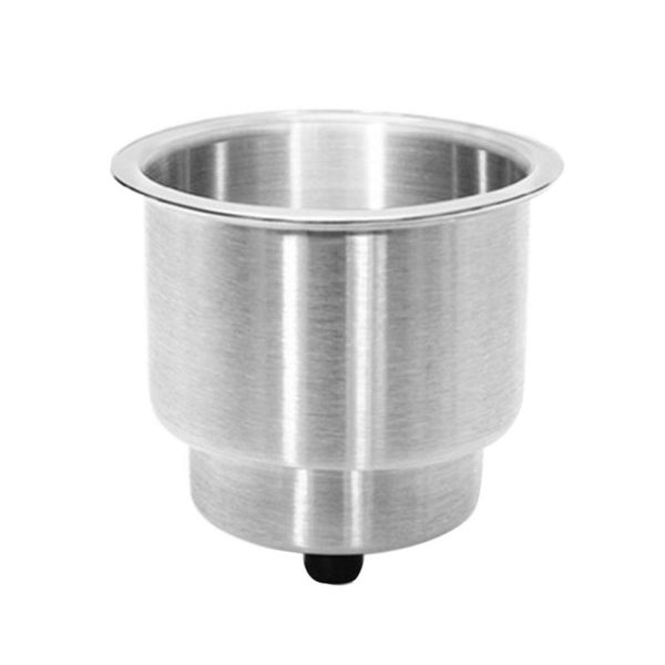 

drink holder stainless steel cup car truck marine boat camper(silver)