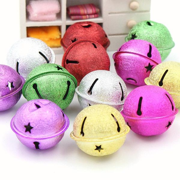 

7шт рождественские колокольчики металлические колокольчики рождественская елка украшения партии семья украшение xmas блесна колокола искусст