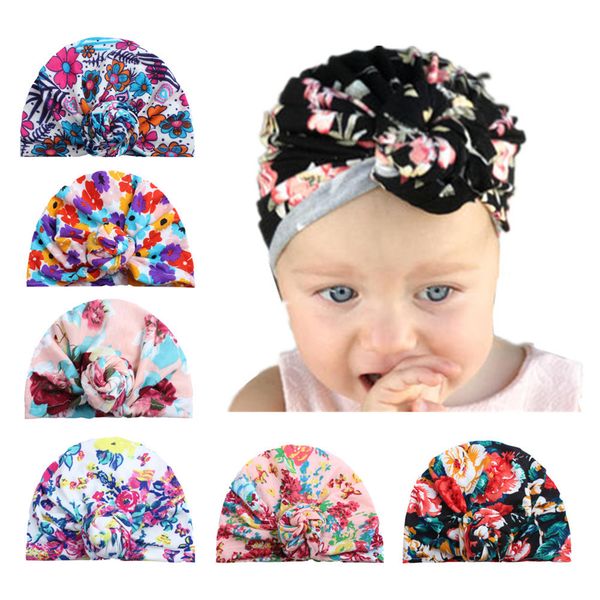 

new fashion circle printing pullover baby products children's hat, Yellow