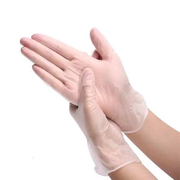 

factorylzxspwzyyj8tcatering pvc gloves elastic food grade disposable white baking latex rubber protective special