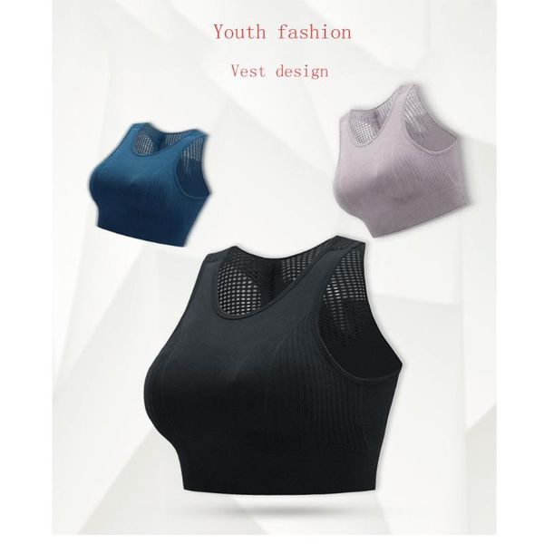 

бесшовные высокие спортивные бюстгальтеры lmpact с съемными чашками высокая поддержка тренировки 100% новый и качество № 30, White;black