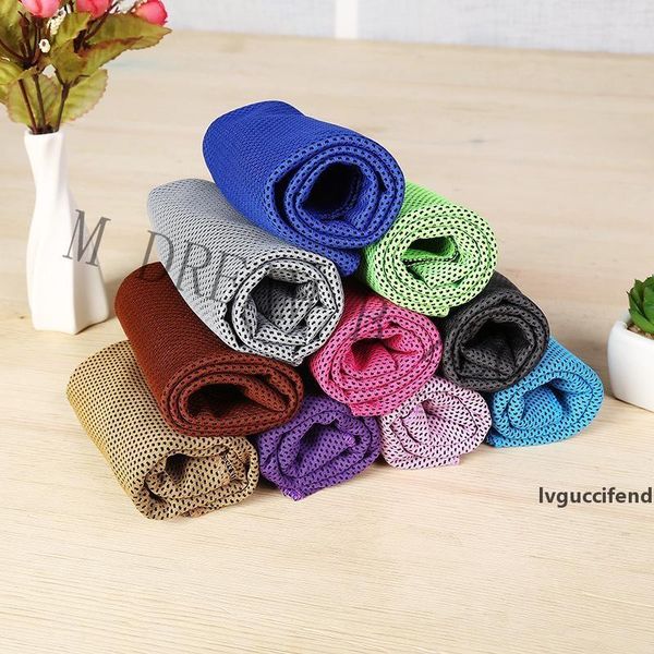 

size cold 30*90cm ice large summer sunstroke sports exercise cool quick dry soft breathable cooling towel sport supplyeomr